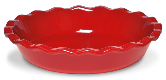 Форма для пирога Emile Henry 1,2 л 26 см керамічна червона фото