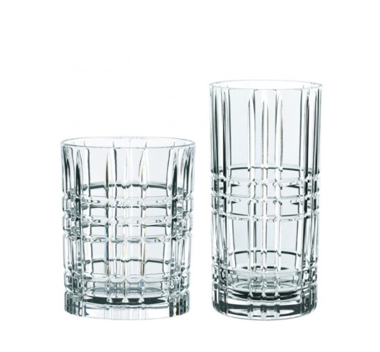 Набір із 12 склянок для віскі та напоїв Nachtmann Highland 345 та 445 мл фото