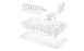 Сушка для посуды Tescoma Clean Kit 49х29 см с лотком белая