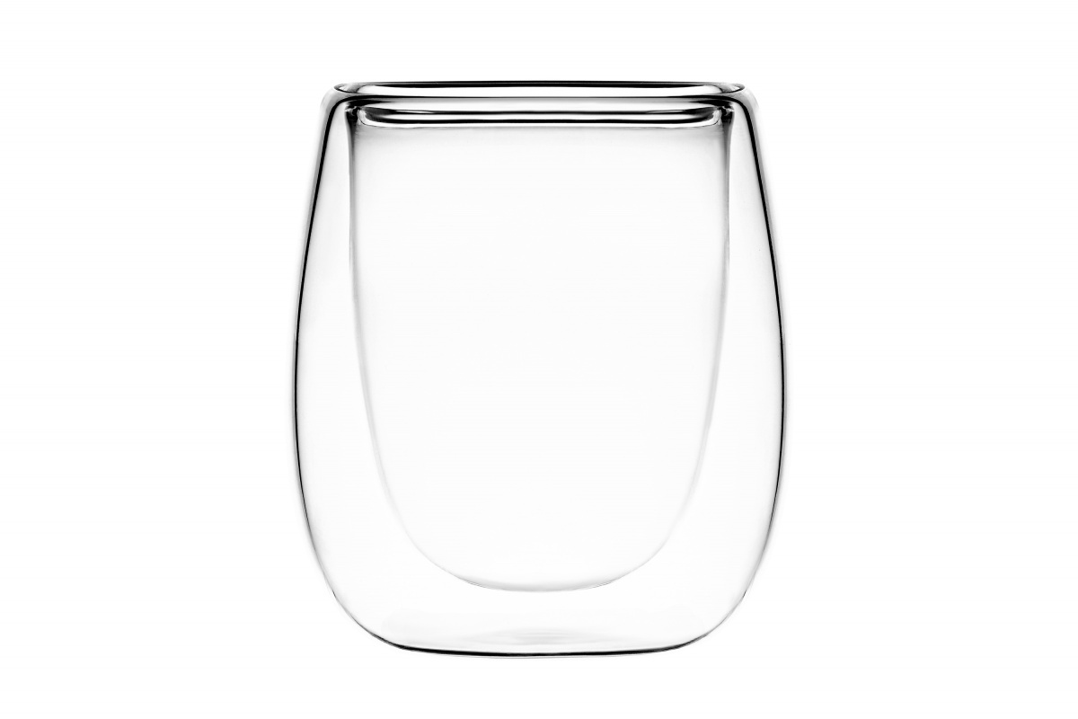 Набір склянок для еспресо Ardesto 2 шт 80 мл з подвійними стінками фото