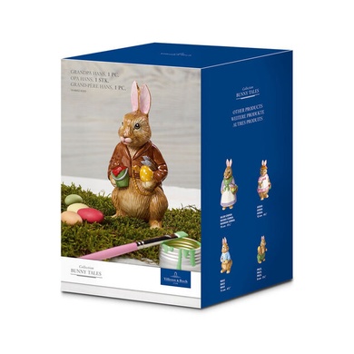 Статуэтка Villeroy & Boch Bunny Tales Nonno Hans 14,5 см фото