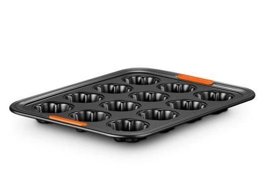 Форма для мафинов Le Creuset 40х30х3,3 см снежинки фото