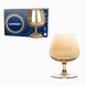 Набор бокалов для коньяка Luminarc Golden Honey 410 мл 2 шт золотой