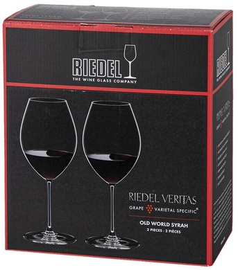 Набір з 2 келихів 600 мл для червоного вина Riedel Veritas Old World Syrah фото