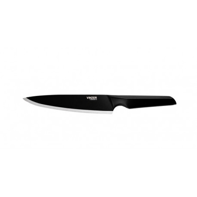Нож поварской Vinzer Geometry Nero line 20,3 см фото