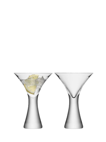 Набор из 2 бокалов для мартини LSA International Moya 295 мл фото