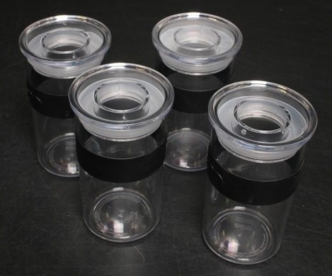 Набор банок для хранения продуктов Bodum Presso 12 шт (4х0,25, 3х0,6, 3х1, 2х2 л) пластик фото