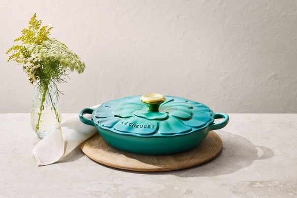 Сотейник Le Creuset Petal 2,2 л Bleu Riviera фото