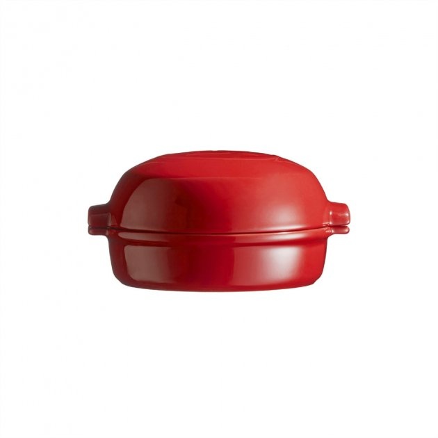 Форма для запікання сиру Emile Henry CHEESE BAKER 19,5х17.5 см, керамічна, червона фото