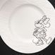 Тарілка десертна Villeroy & Boch Manufacture - Mickey Mouse 21,7 см біла