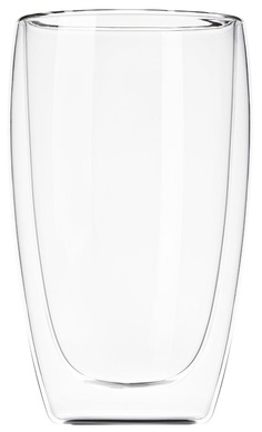 Набір склянок для лате Ardesto 2 шт 450 мл з подвійними стінками фото