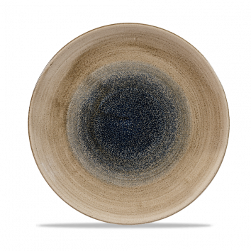 Тарелка обеденная Churchill STONECAST AQUEOUS 26 см коричневая фото