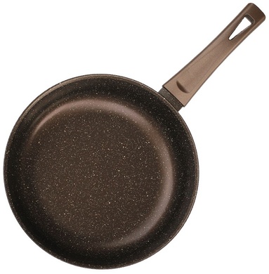 Сковорідка Біол Класік 24 см антипригарна коричнева фото