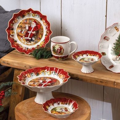 Салатник Villeroy & Boch Toy's Fantasy Santa 25 см фото