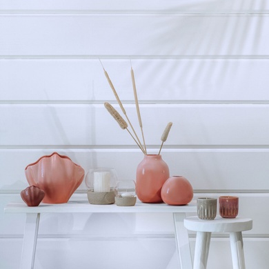 Свічник Villeroy & Boch Perlemor Home Coral 10 см фото