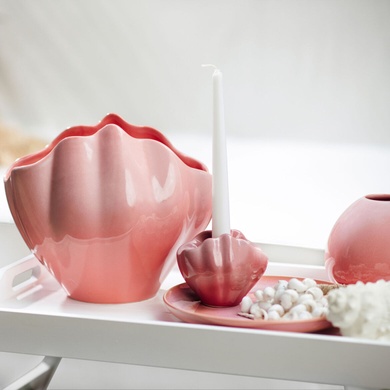 Свічник Villeroy & Boch Perlemor Home Coral 10 см фото