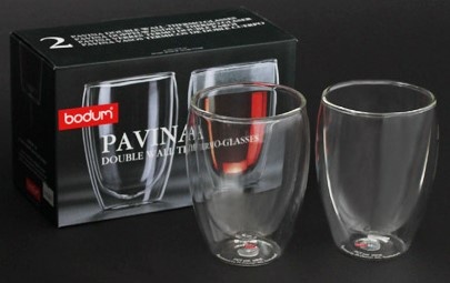 Набор стаканов Bodum Pavina 2 шт 350 мл с двойными стенками фото