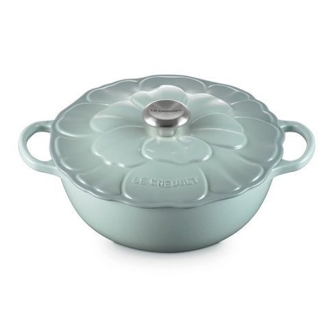 Жаровня Le Creuset Petal Sea Salt 4,1 л з кришкою фото