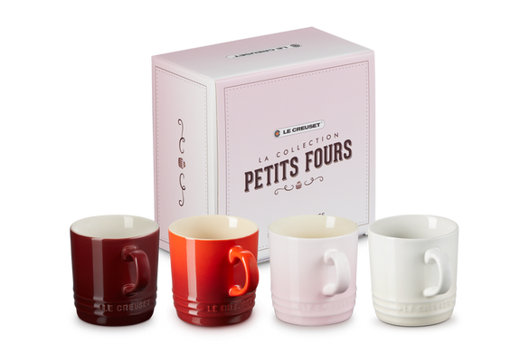 Набір із 4 чашок для капучіно Le Creuset Petits Fours 200 мл фото