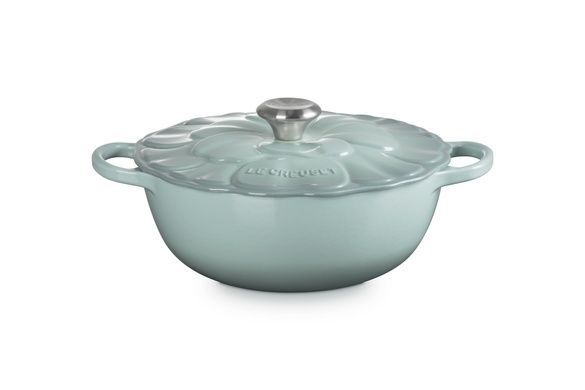 Жаровня Le Creuset Petal Sea Salt 4,1 л з кришкою фото