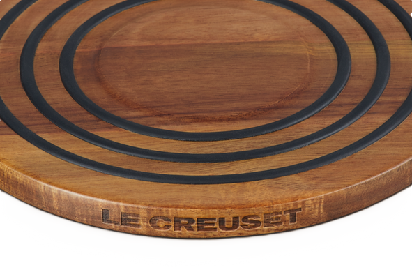 Подставка под горячее магнитное Le Creuset 20,3 см из дерева фото