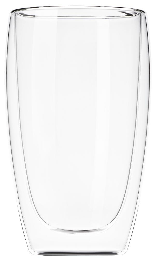 Набір склянок для лате Ardesto 2 шт 450 мл з подвійними стінками фото