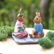 Статуетка Villeroy & Boch Bunny Tales пікнік із кроликами 8х8х8 см