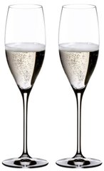 Набір келихів для шампанського Riedel Vinum Cuvee Prestige 2 шт 230 мл фото