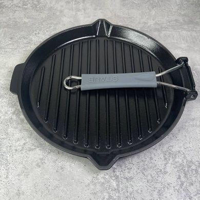 Сковорідка-гриль Staub Cast Iron чорна фото