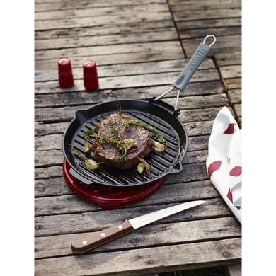Сковорідка-гриль Staub Cast Iron чорна фото