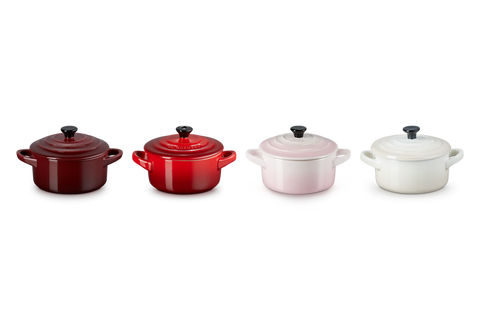 Набір із 4 порційних форм для запікання Le Creuset Petits Fours 250 мл різнокольоровий фото