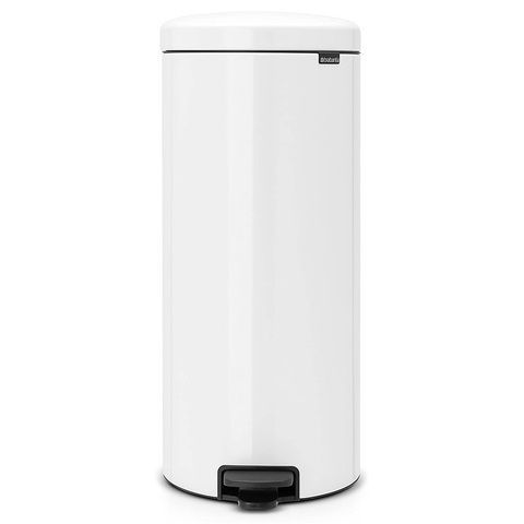 Бак для сміття Brabantia Pedal Bin NewIcon 30 л білий фото