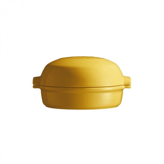 Форма для запікання сиру Emile Henry CHEESE BAKER 19,5х17.5 см, керамічна, жовта фото