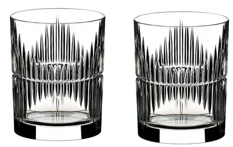 Набір із 2 склянок 323 мл для віскі Riedel Tumbler Collection Shadows фото