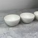 Набор из 3 соусников Villeroy & Boch Manufacture Rock Blanc 8х4 см с подставкой