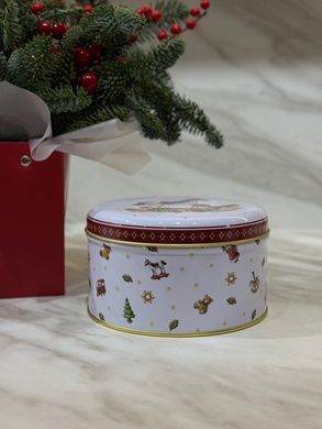 Банка для зберігання печива Villeroy & Boch Winter Collage 14 см фото