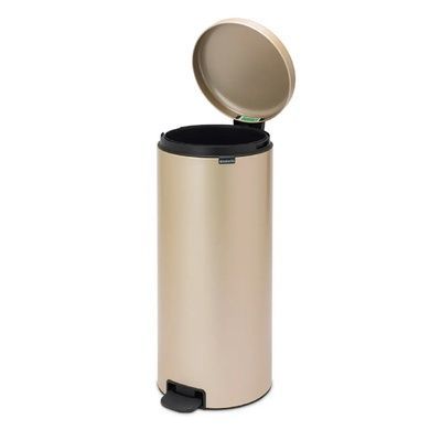 Бак для сміття Brabantia Pedal Bin NewIcon 30 л бежевий фото