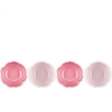 Набір із 4 піал Le Creuset Petal 11 см рожевий фото