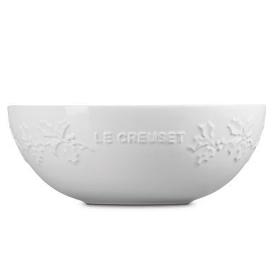 Салатник Le Creuset Holly 3,6л White фото