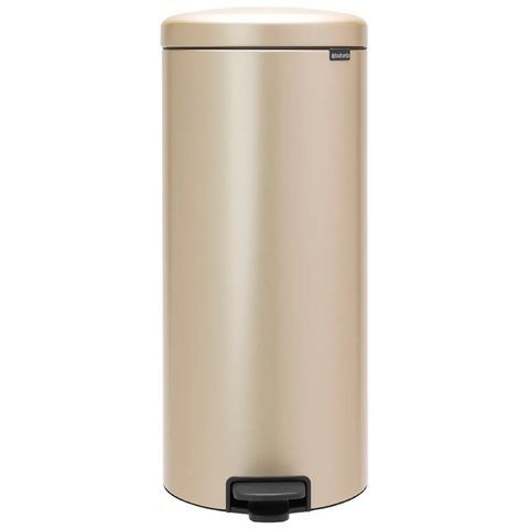 Бак для сміття Brabantia Pedal Bin NewIcon 30 л бежевий фото