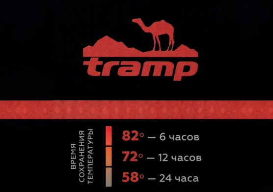 Термос Tramp Expedition Line 1,2 л чорний фото