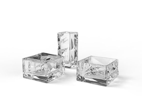 Салатник Rogaska Crystallization 21 см фото