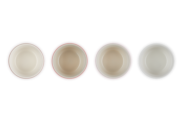 Набір із 4 рамекінів Le Creuset Petits Fours 100 мл різнокольоровий фото