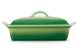 Форма для запекания Le Creuset Heritage 33 см зелёная с крышкой