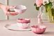 Набір із 4 піал Le Creuset Petal 11 см рожевий