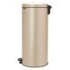 Бак для сміття Brabantia Pedal Bin NewIcon 30 л бежевий