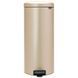 Бак для сміття Brabantia Pedal Bin NewIcon 30 л бежевий