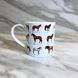 Чашка Dunoon Orkney On The Farm Horses 350 мл