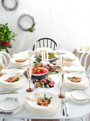 Столовый сервиз Villeroy & Boch Manufacture Rock Blanc 12 предметов 6 персон фото