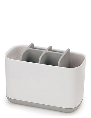 Органайзер для зубных щеток Joseph Joseph EasyStore Large Light Grey 8,6х17,1х12,8 см фото